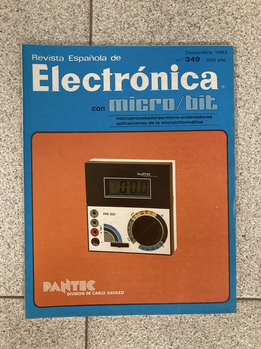 Conjunto de 4 Revistas, Revista Española de Eletrónica