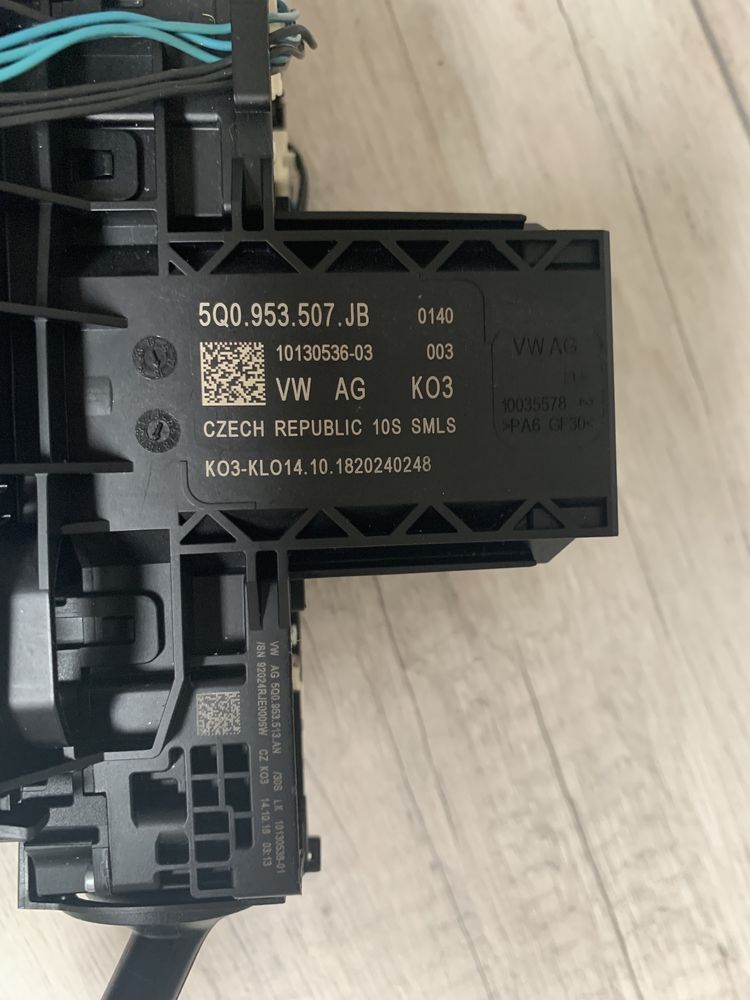 Manetki taśma tempomat aktywny ACC Skoda Octavia 3 III kompet