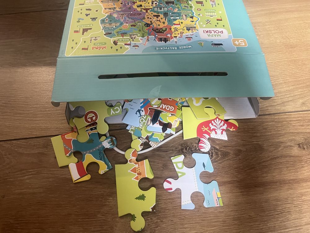 Puzzle mapa Polski