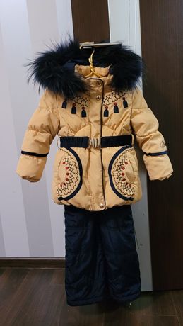 Куртка+комбинезон на девочку зима, Bilemi, 92 см (1-2 года)