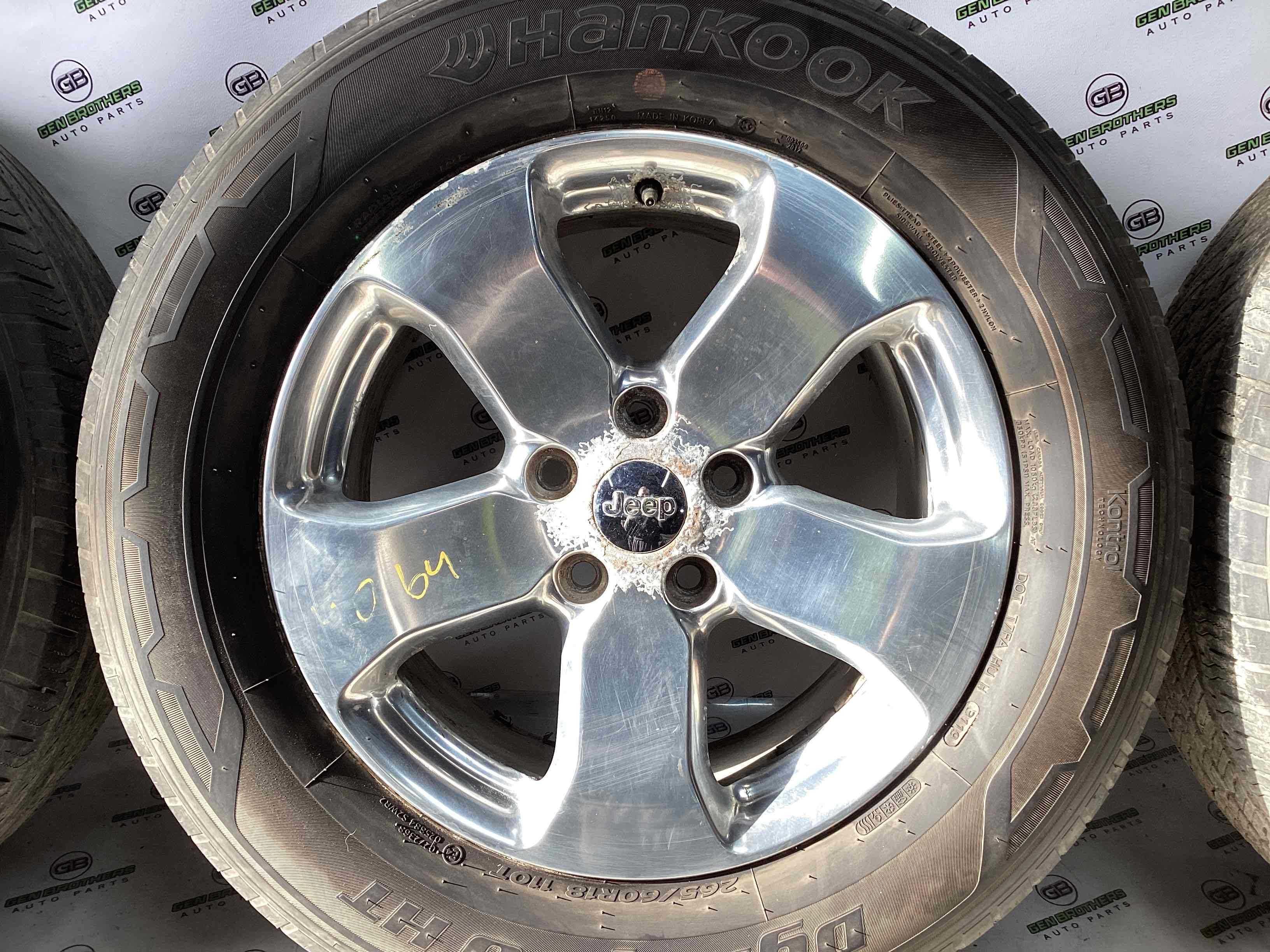 Колеса диски Jeep Grand Cherokee WK2, Dodge Durango 265/60 R18