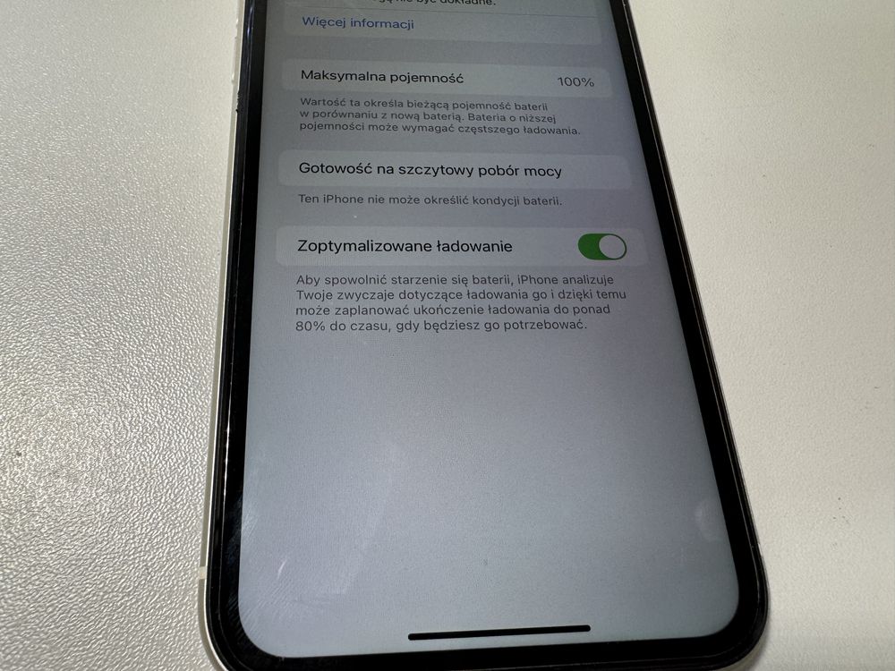 iPHONE 11 64GB Biały/100% bateria/Idelany/ Wrocław sklep