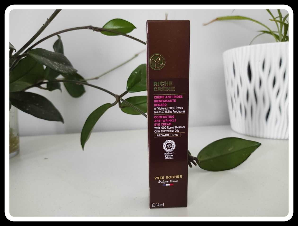 Yves Rocher Riche Creme NOWY przeciwzmarszczowy krem pod oczy