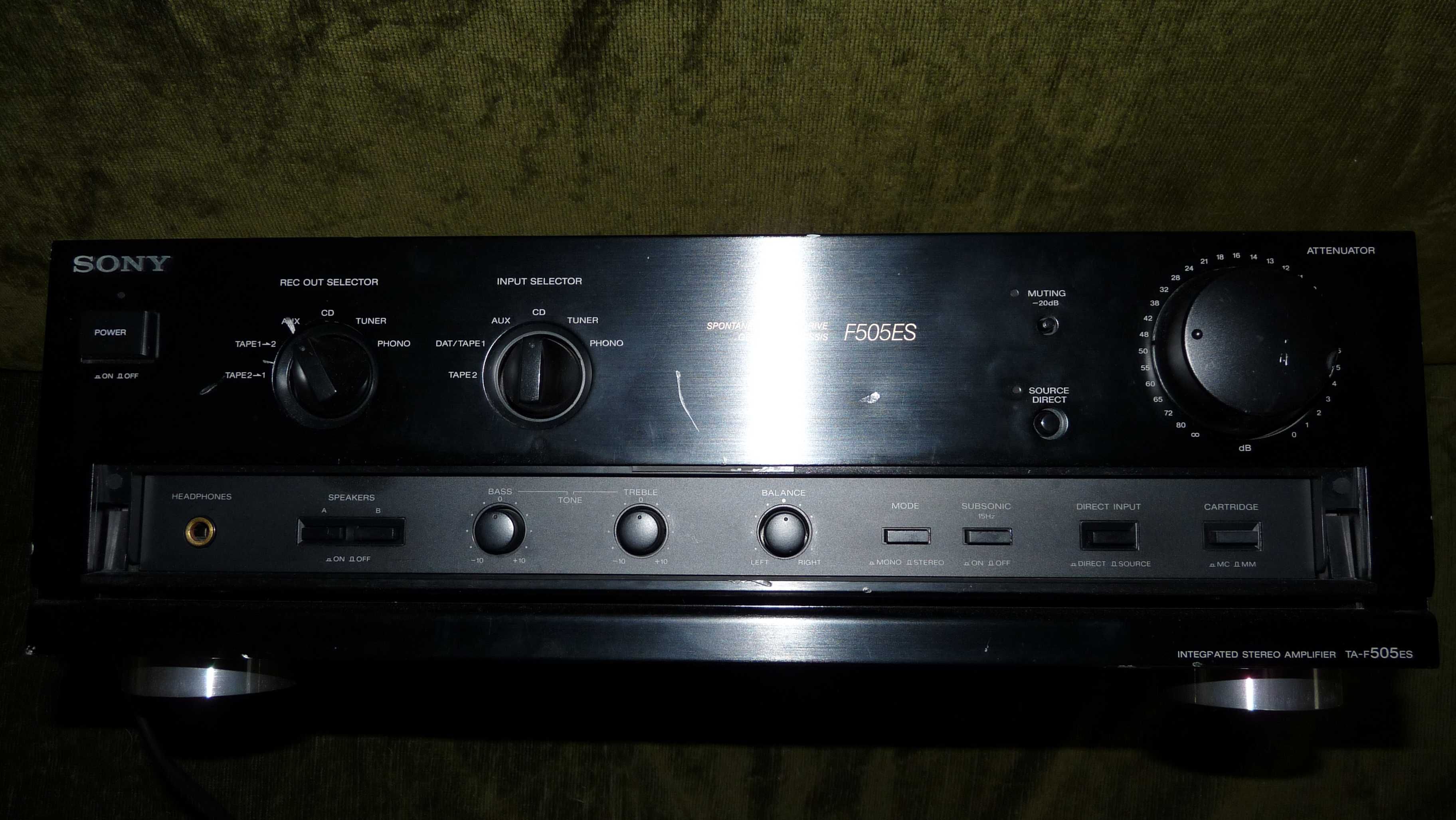 wzmacniacz zintegrowany Sony TA-F 505 ES