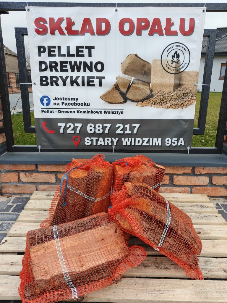 Drewno OLCHOWE w workach