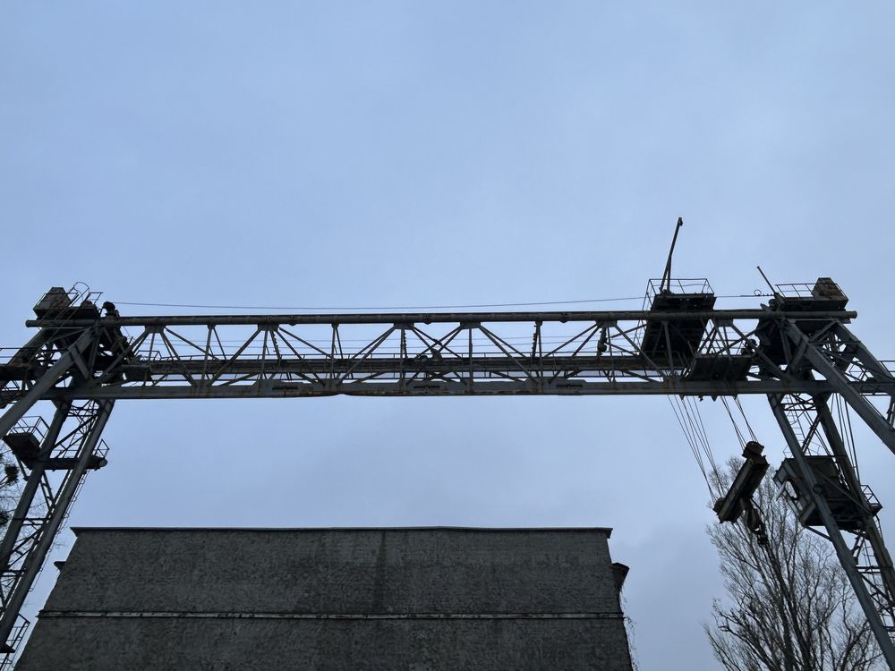 Козловий кран КС 50-42Б, проліт 32, висота підйому 14,5 м