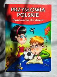 książka Przysłowia Polskie - rymowanki dla dzieci