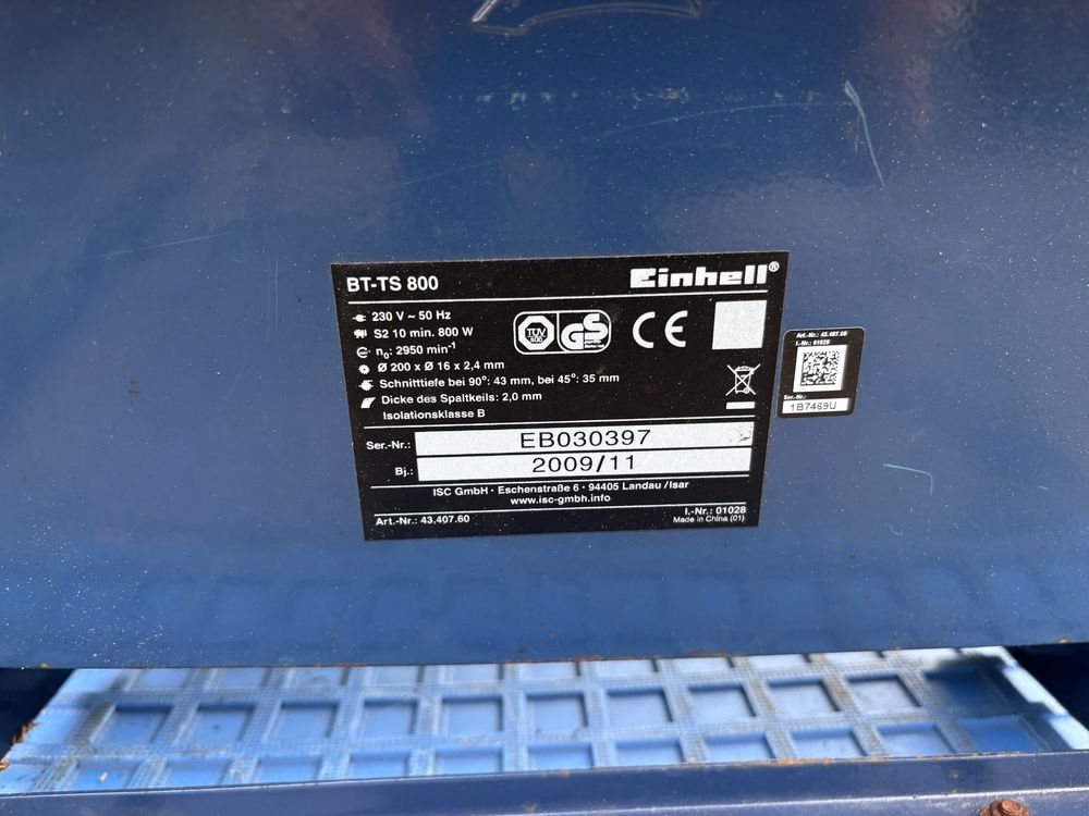 Piła stolowa, krajzega -800 watt