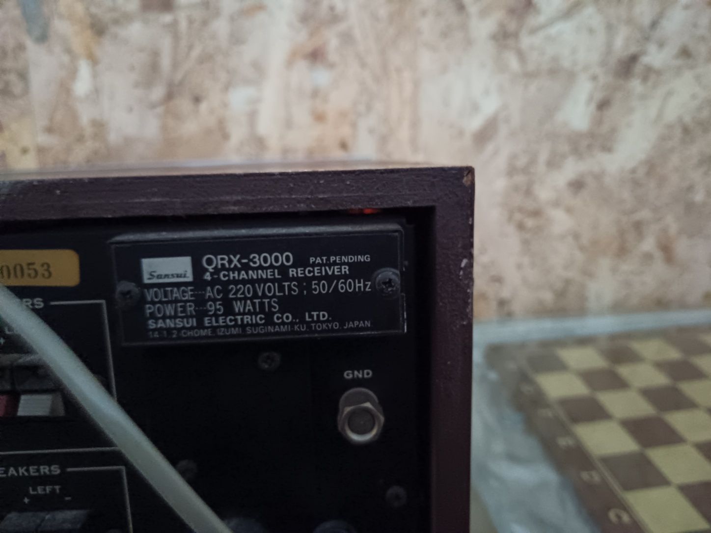 Radio antigo sansui