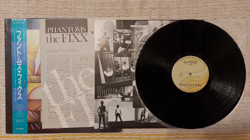The Fixx ‎Phantoms  05 Sep 1984  Japan (EX+/NM-)  + inne tytuły