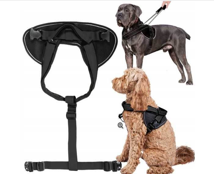 Szelki dla psa XXL czarne  nowe Patentopet