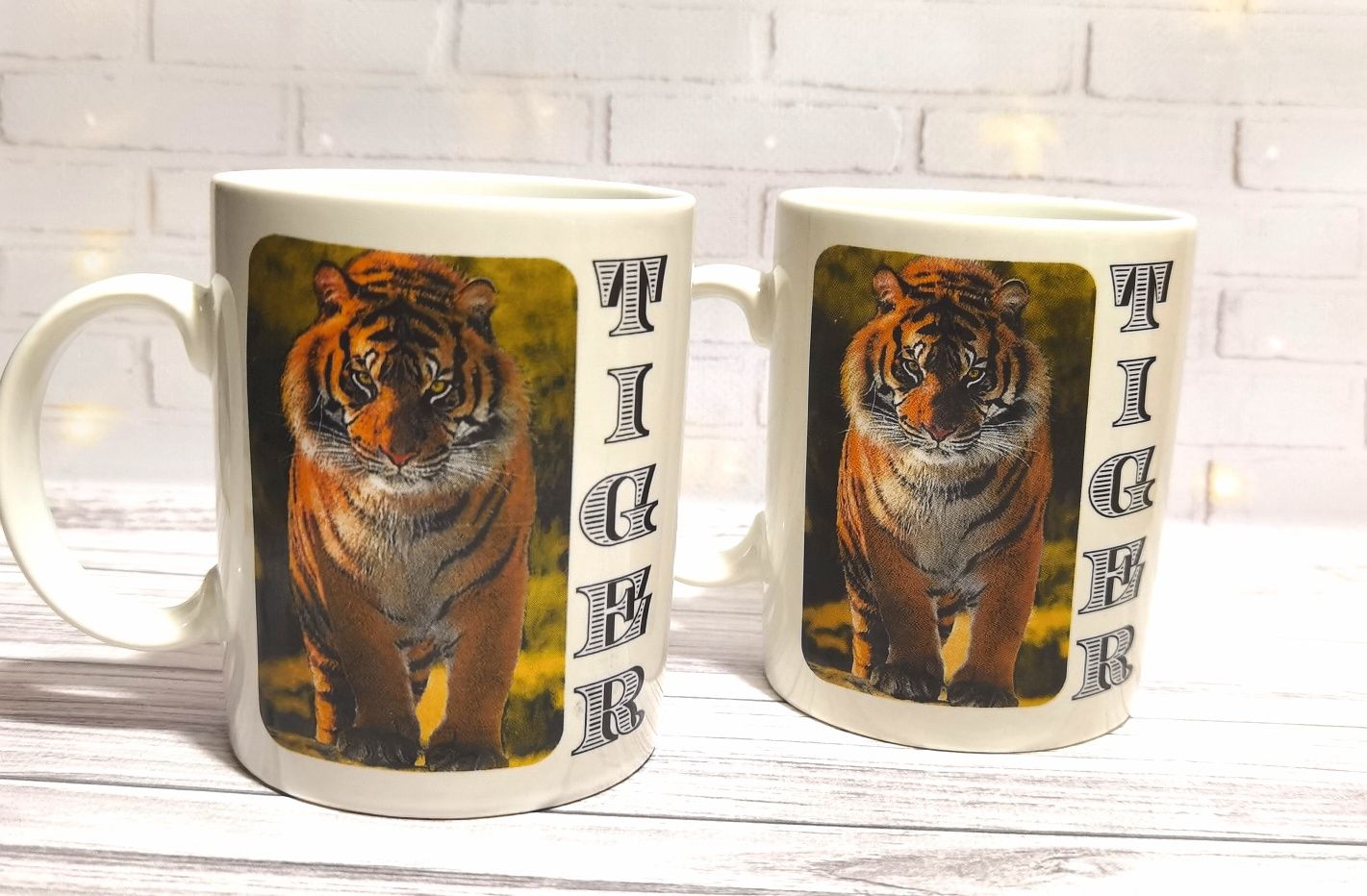 Чашки з тигром/РОЗПРОДАЖ