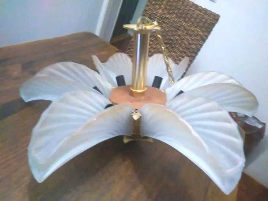 Candeeiro Vidro Fosco