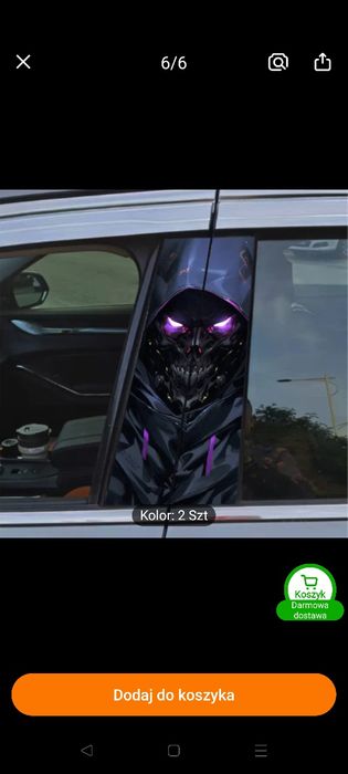 Naklejki na samochód