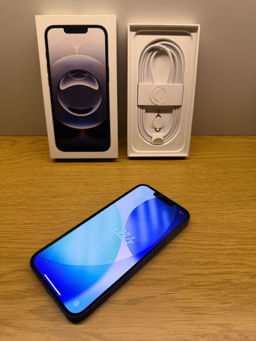 Apple Iphone 16e 128GB Black. Stan 10/10 ! Gwarancja Apple!