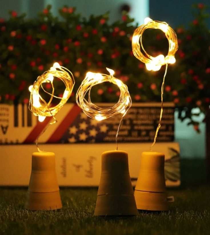 3 Korki Girlanda Lampki  MIKRO LED