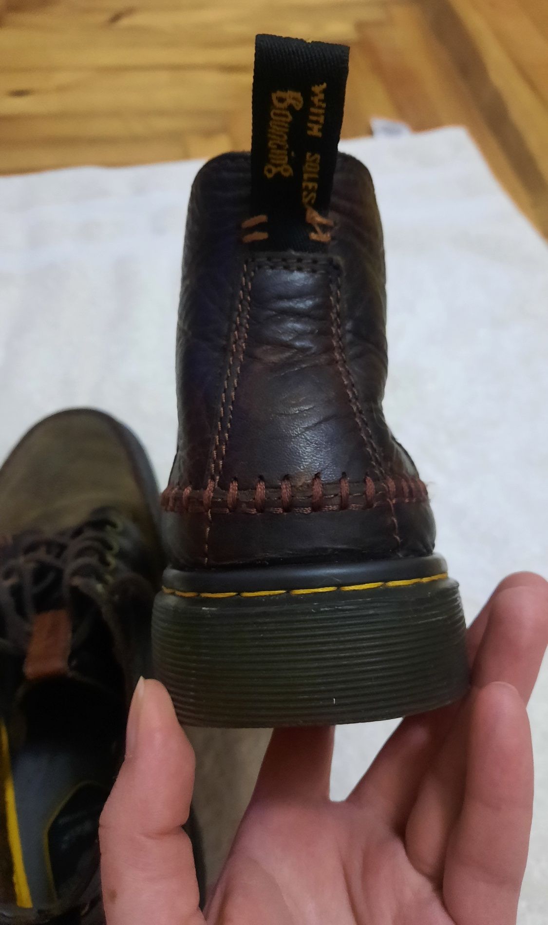 Фірмові шкіряні ботинки, черевики Dr.Martens Оригінал