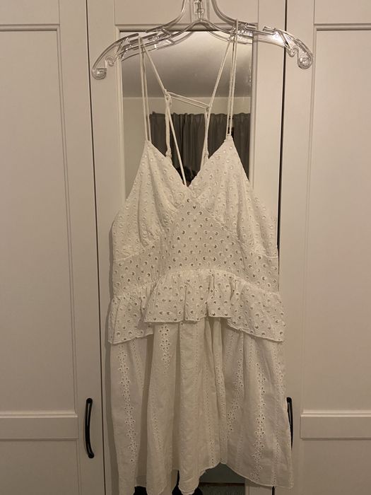 Vestido zara folho