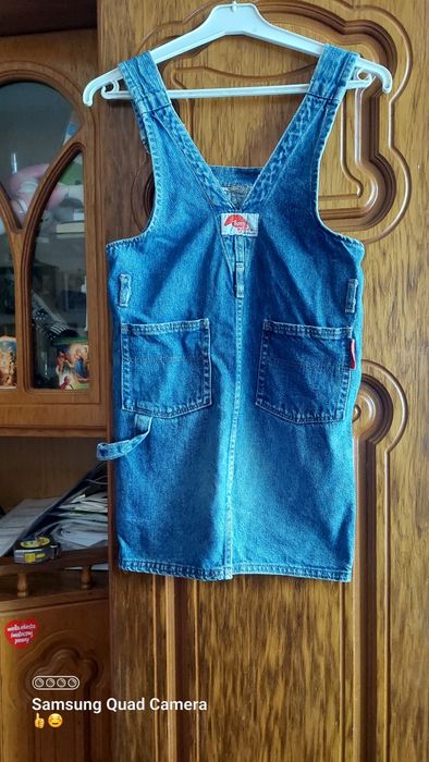 Spódnica na szelkach S