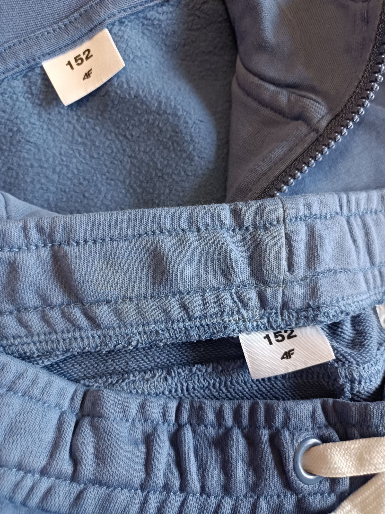 Dziewczęcy dres bluza spodnie 4f na 152
