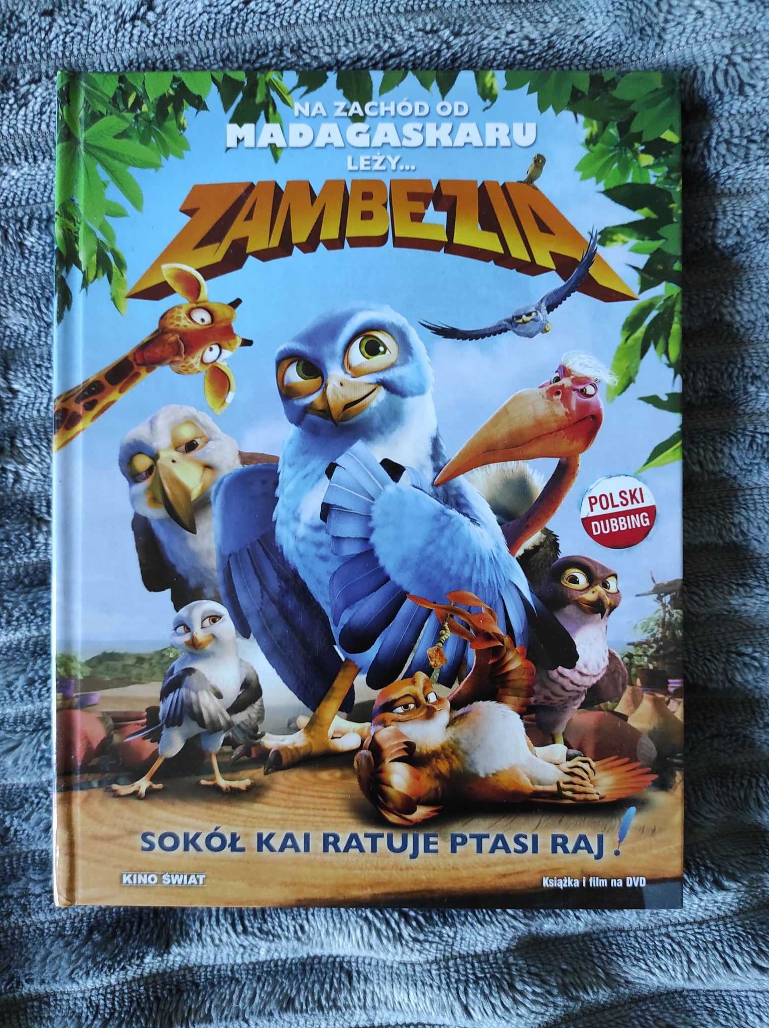 bajka Zambezia płyta DVD + książka