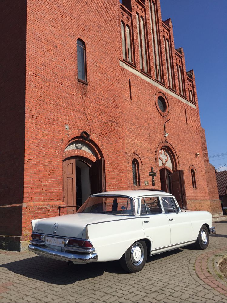 Mercedes S klasa 1963r. Wesele slub uroczystosc komunia