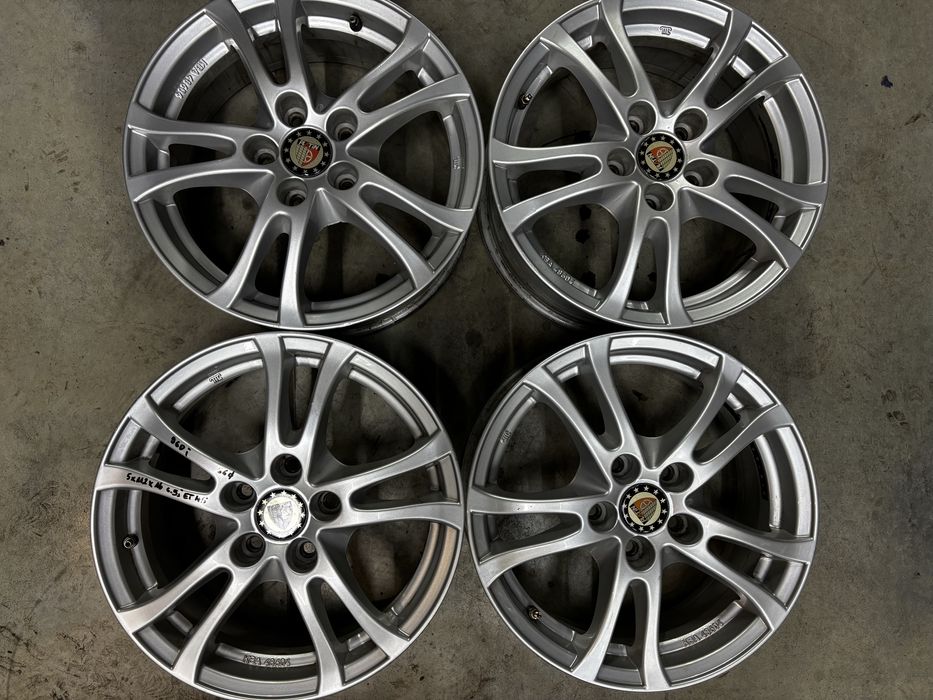 Felgi aluminiowe 5x112x16 6.5J ET45 MERCEDES AUDI SEAT SKODA