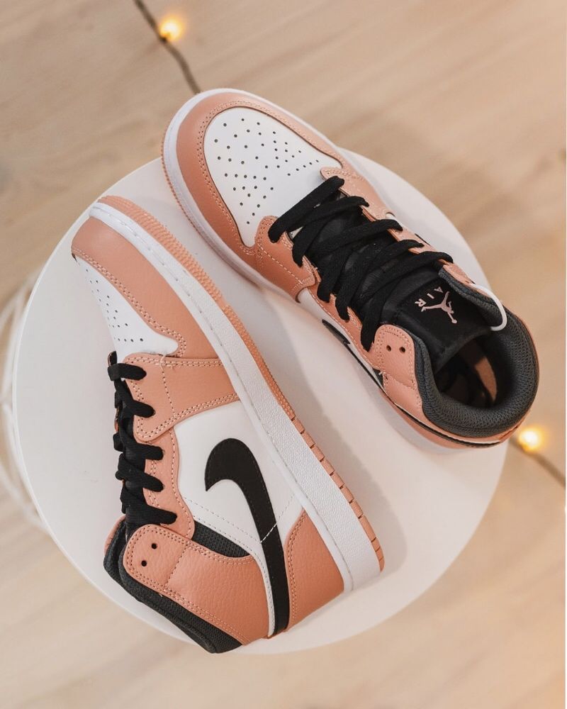 Buty Nike Air Jordan 1 Mid Pink Quartz 36-40 damskie trampki