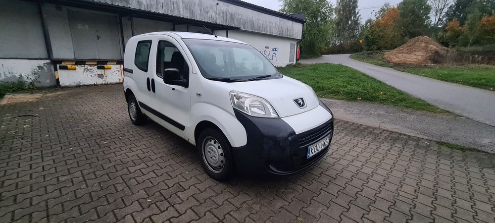 Peugeot Bipper 1.4 HDi 68 KM | Zarejestrowany jako ciężarowy | VAT 100