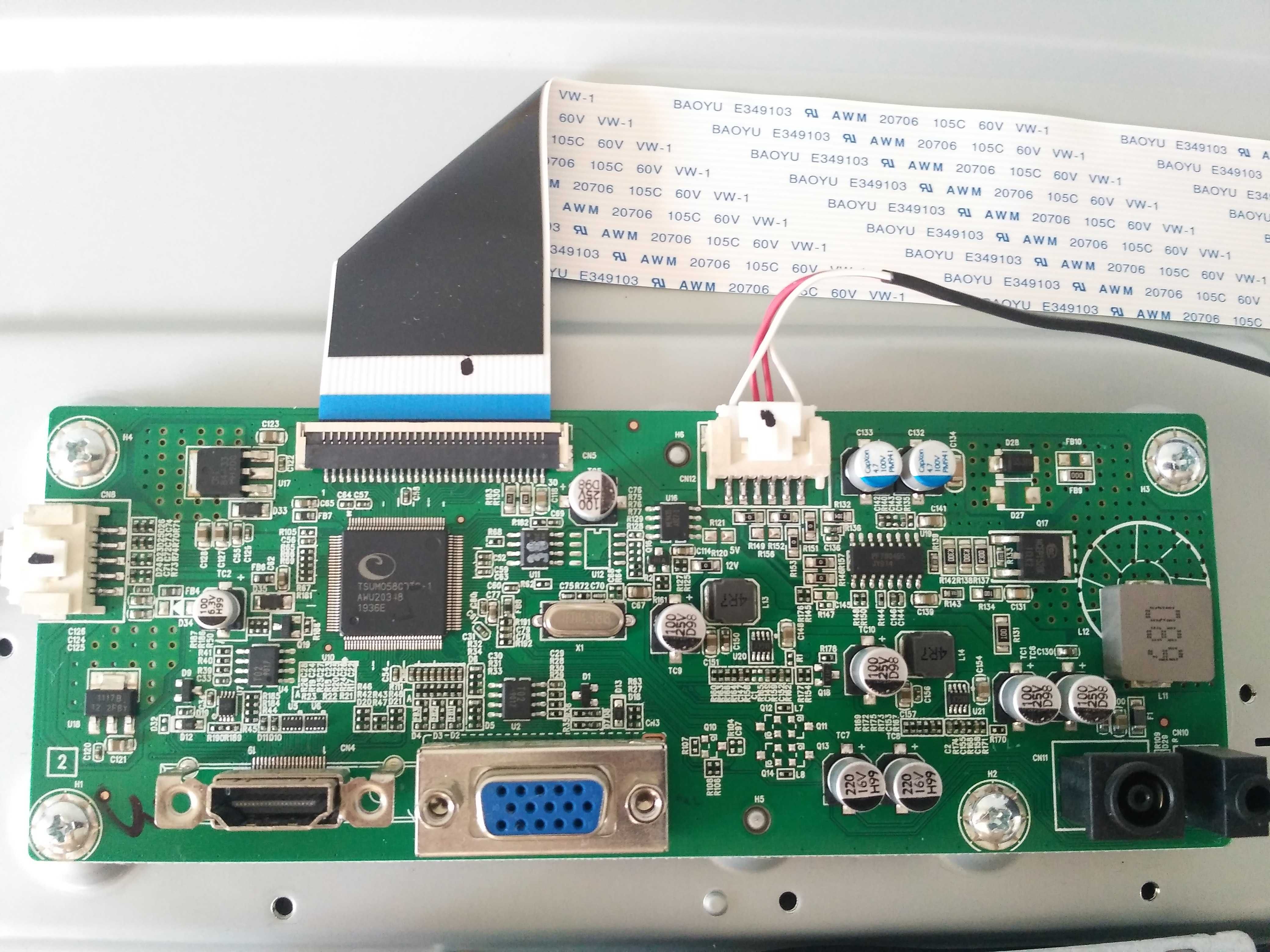 Монитор Samsung C27R500FHI (LC27R500FHIXCI) разборка