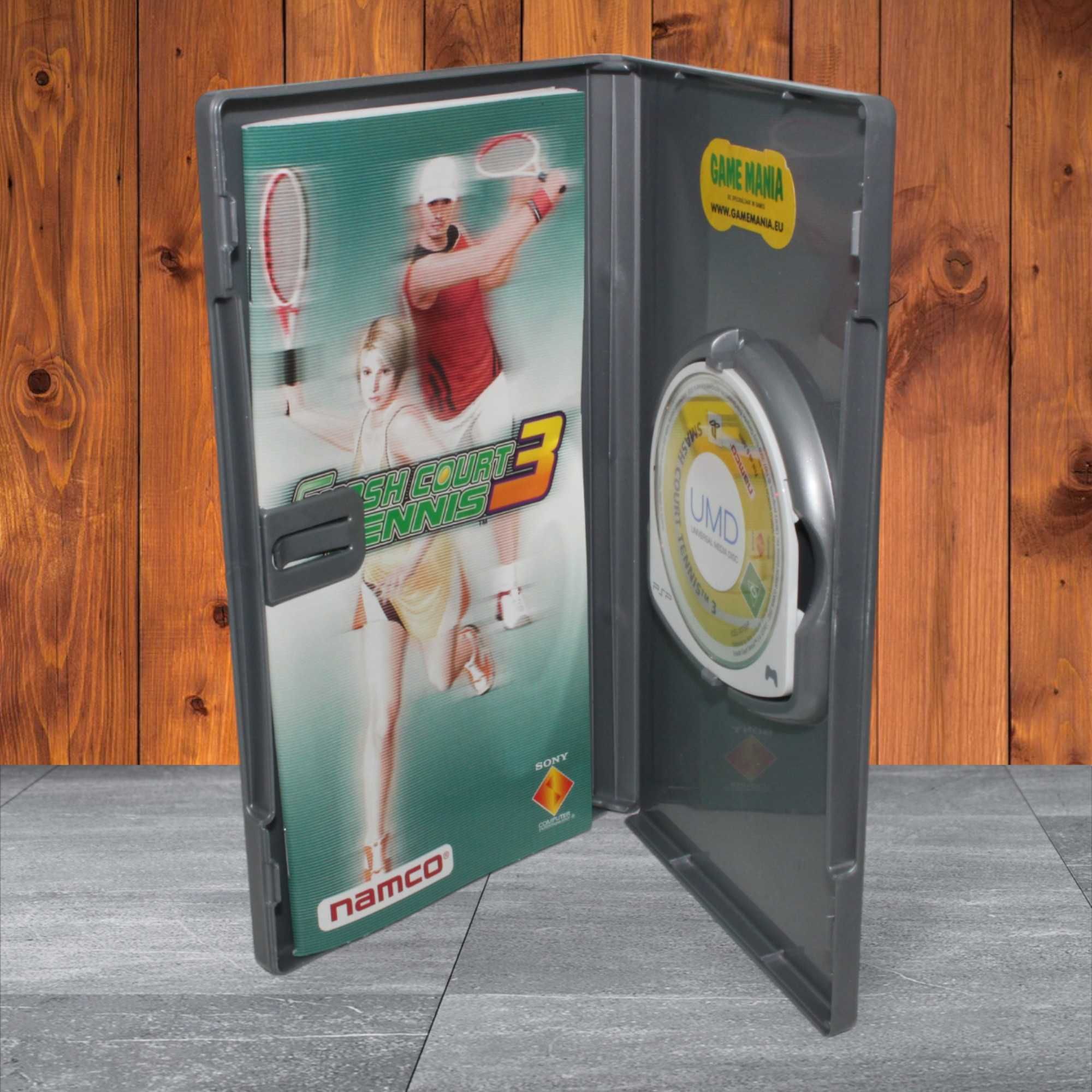 => 5/5 Smash Court Tennis 3 PSP GameBAZA