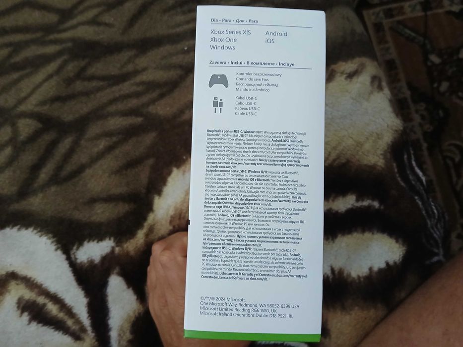 kontroler xbox series x/czarny 180 albo czerwony 200