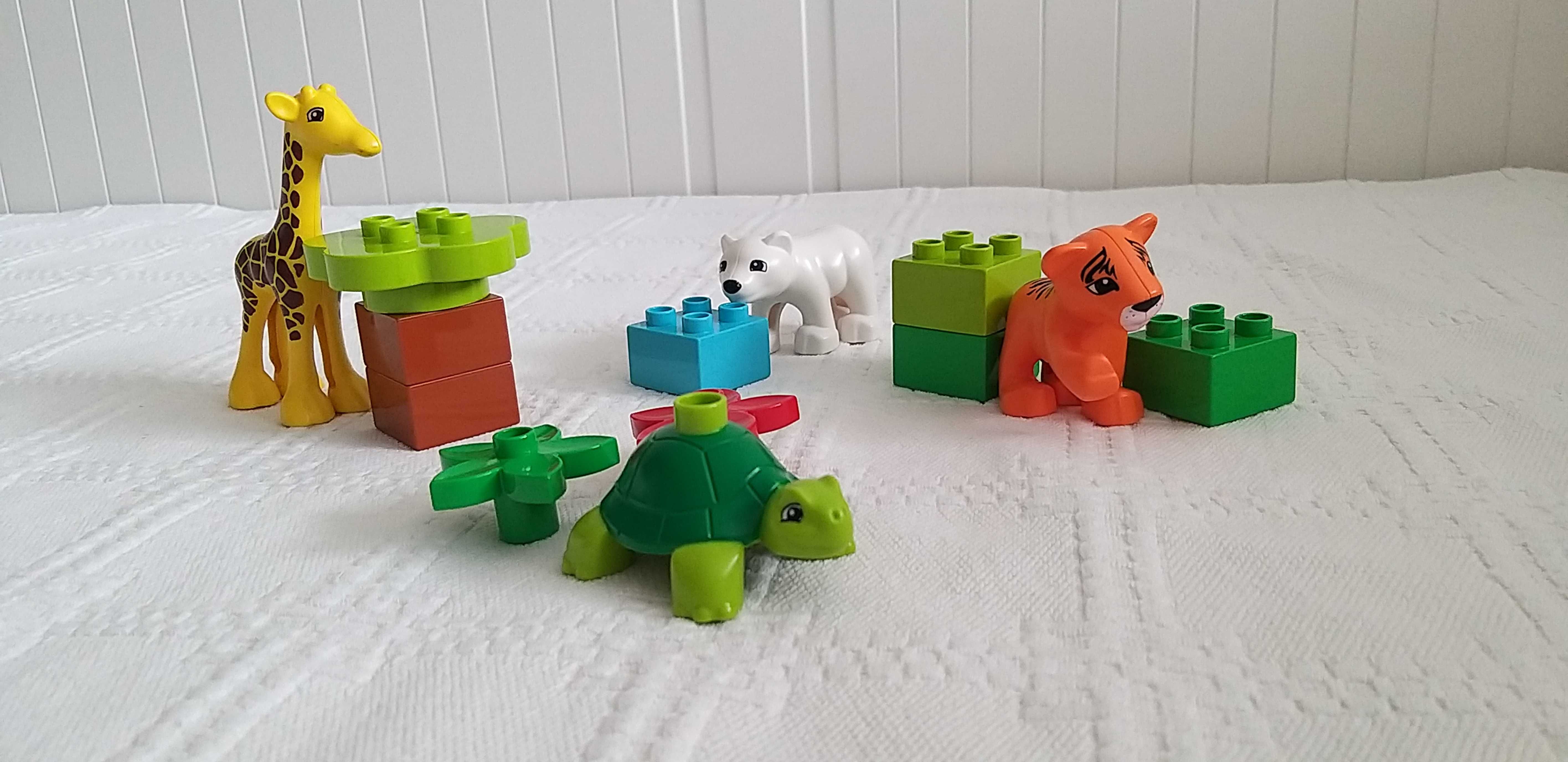 Zwierzęta w zoo kompletny zestaw Lego duplo 10801