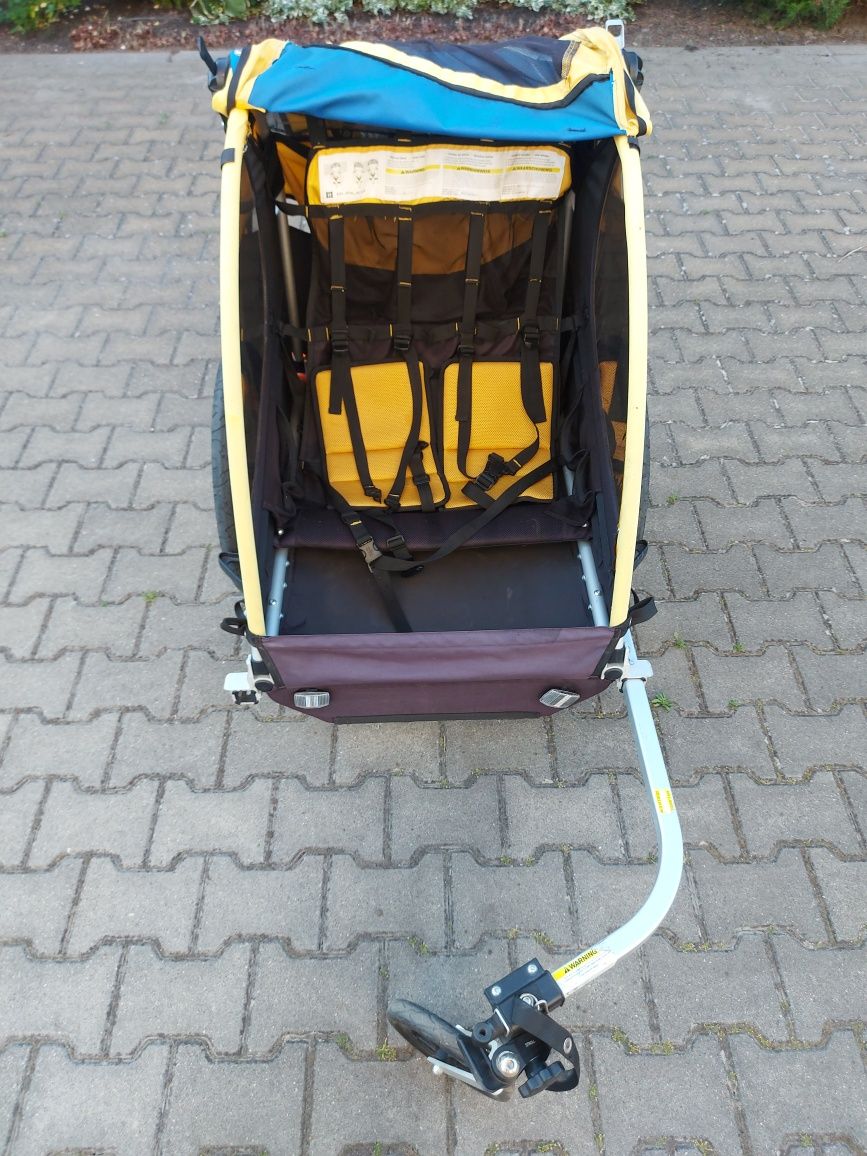 Przyczepka rowerowa dwuosobowa Burley