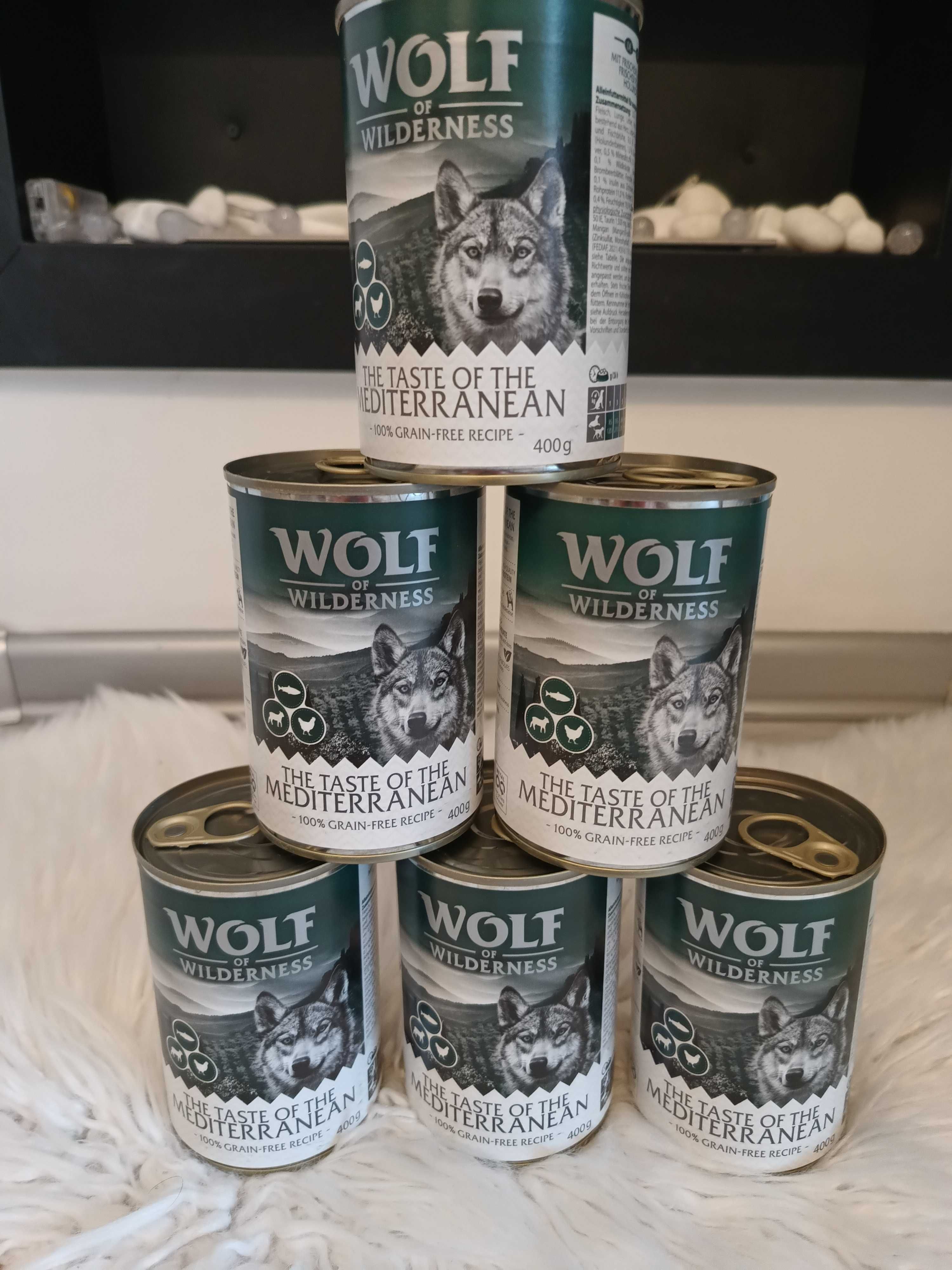 Wolf of Wilderness Savanna/Mediterranean", 6/ 400 g
