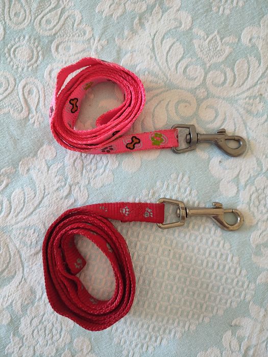 Duas trelas para animais