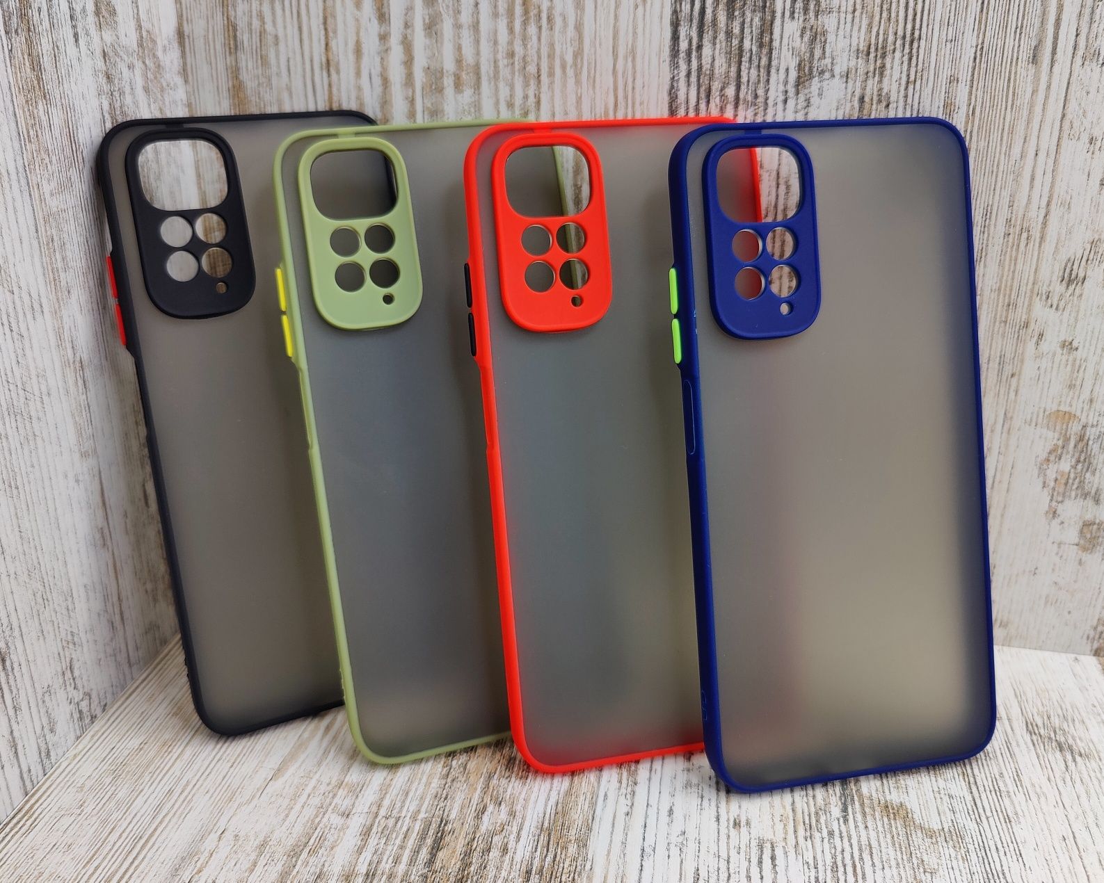 Чехол матовый Matt Case на Xiaomi Redmi Note 11/ Note 11S/ Note 11 Pro