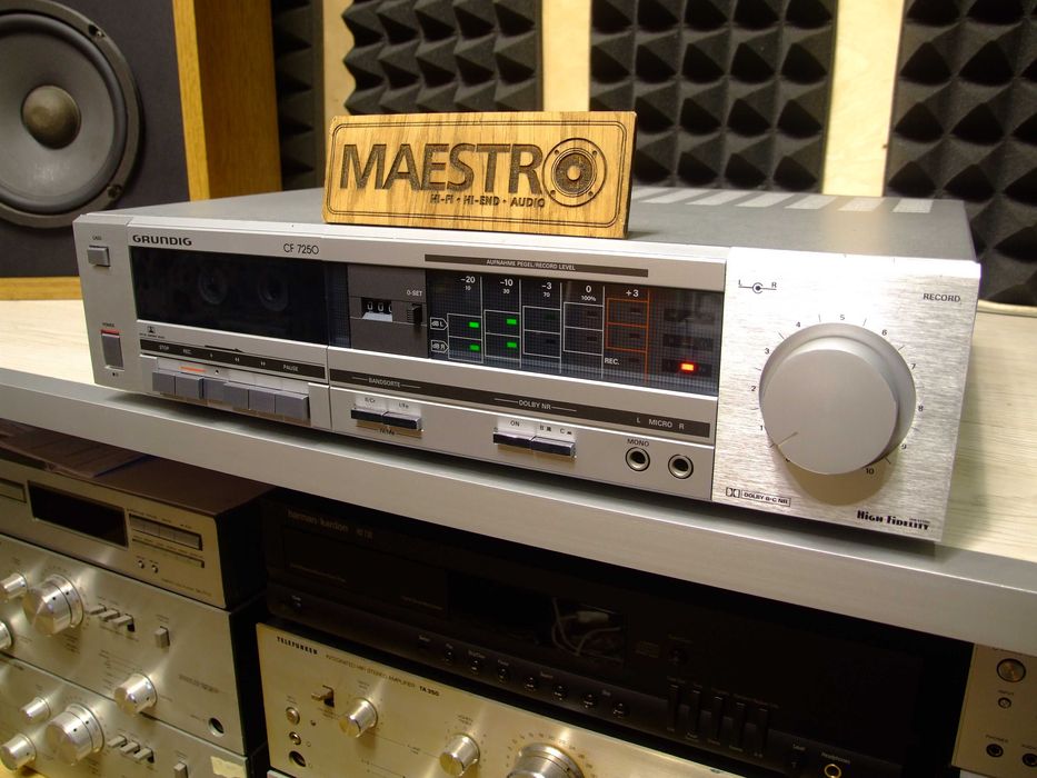 Касетна дека Grundig CF 7250. Без передплати