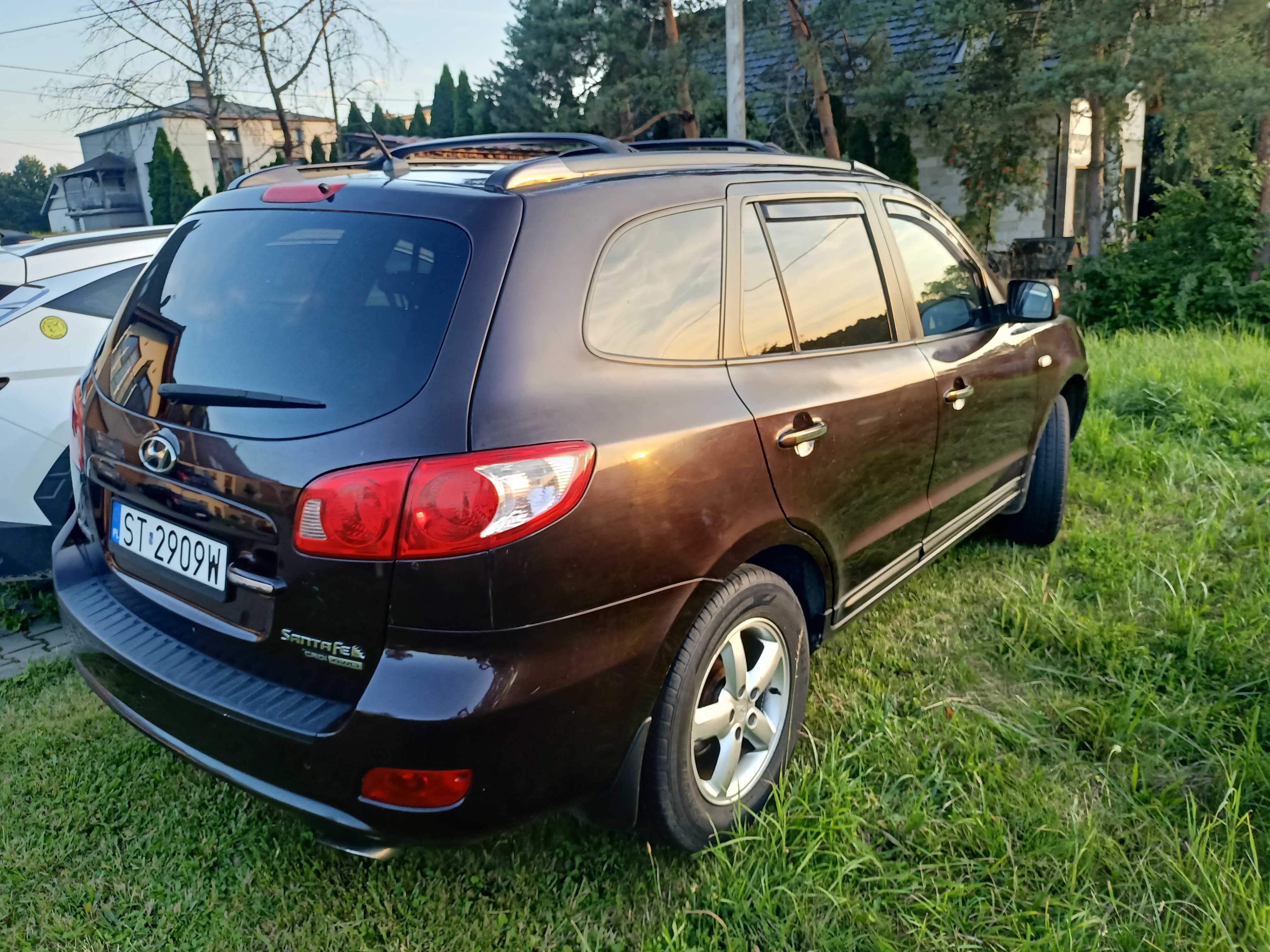 Hyundai Santa Fe 2.2CRDi 4x4/2007/Uszkodzony silnik/Bogate wyposażenie