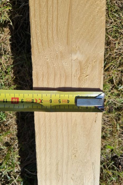 Kantowka słupek belka 8 x 8 dwumetrowa gładka