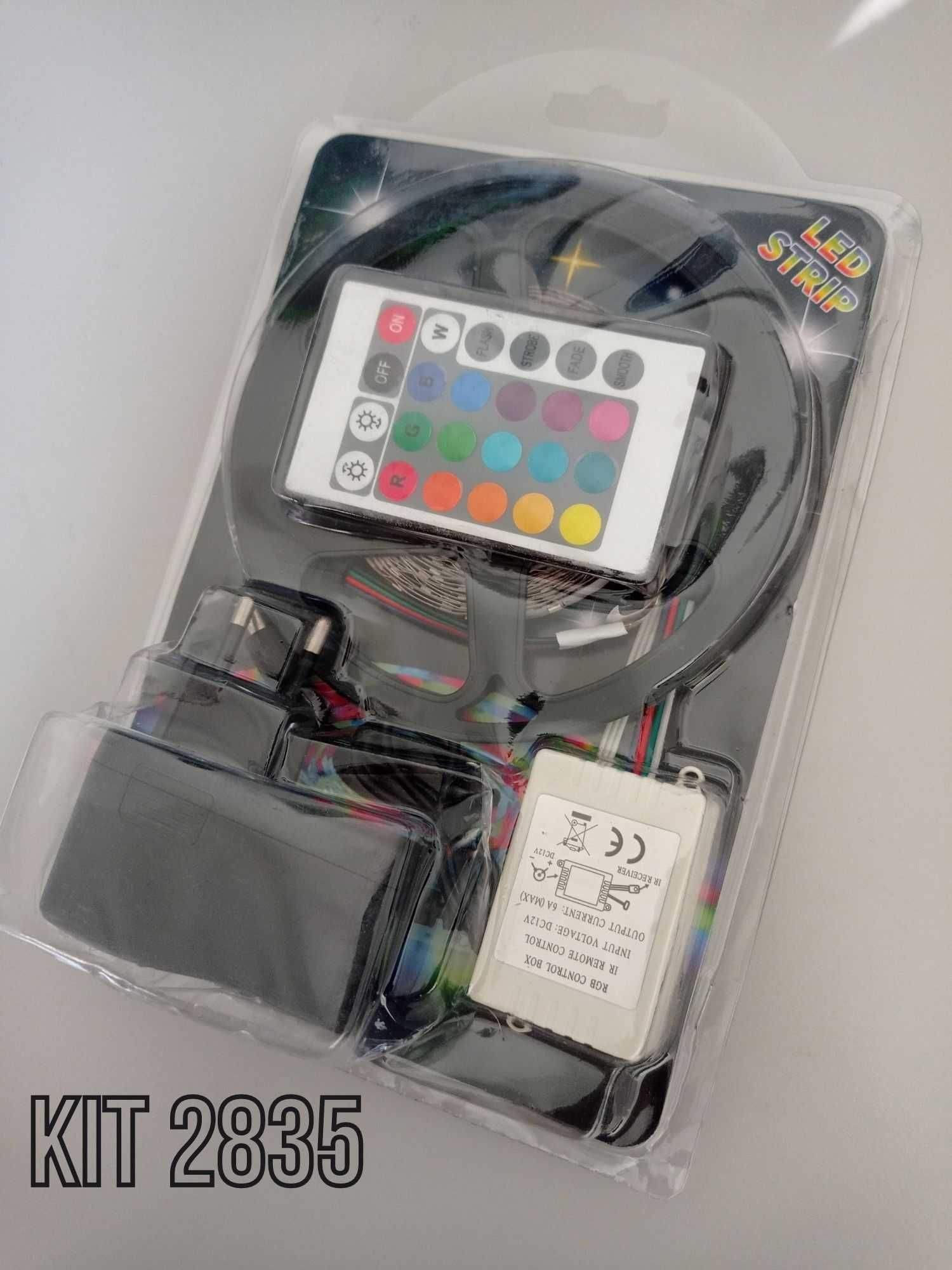 Leds RGB | Vários Tamanhos e Modelos | Kit Multicolorido