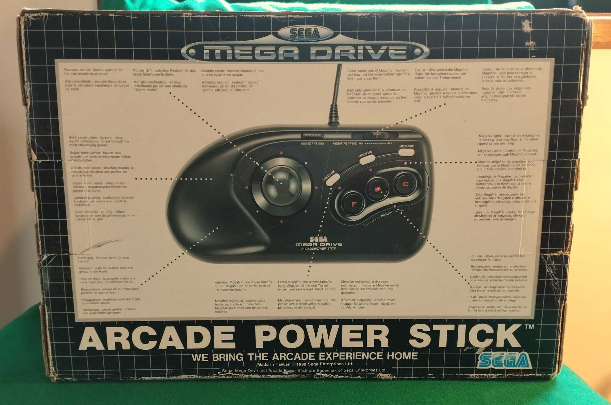 Arcade Power Stick, para Mega Drive