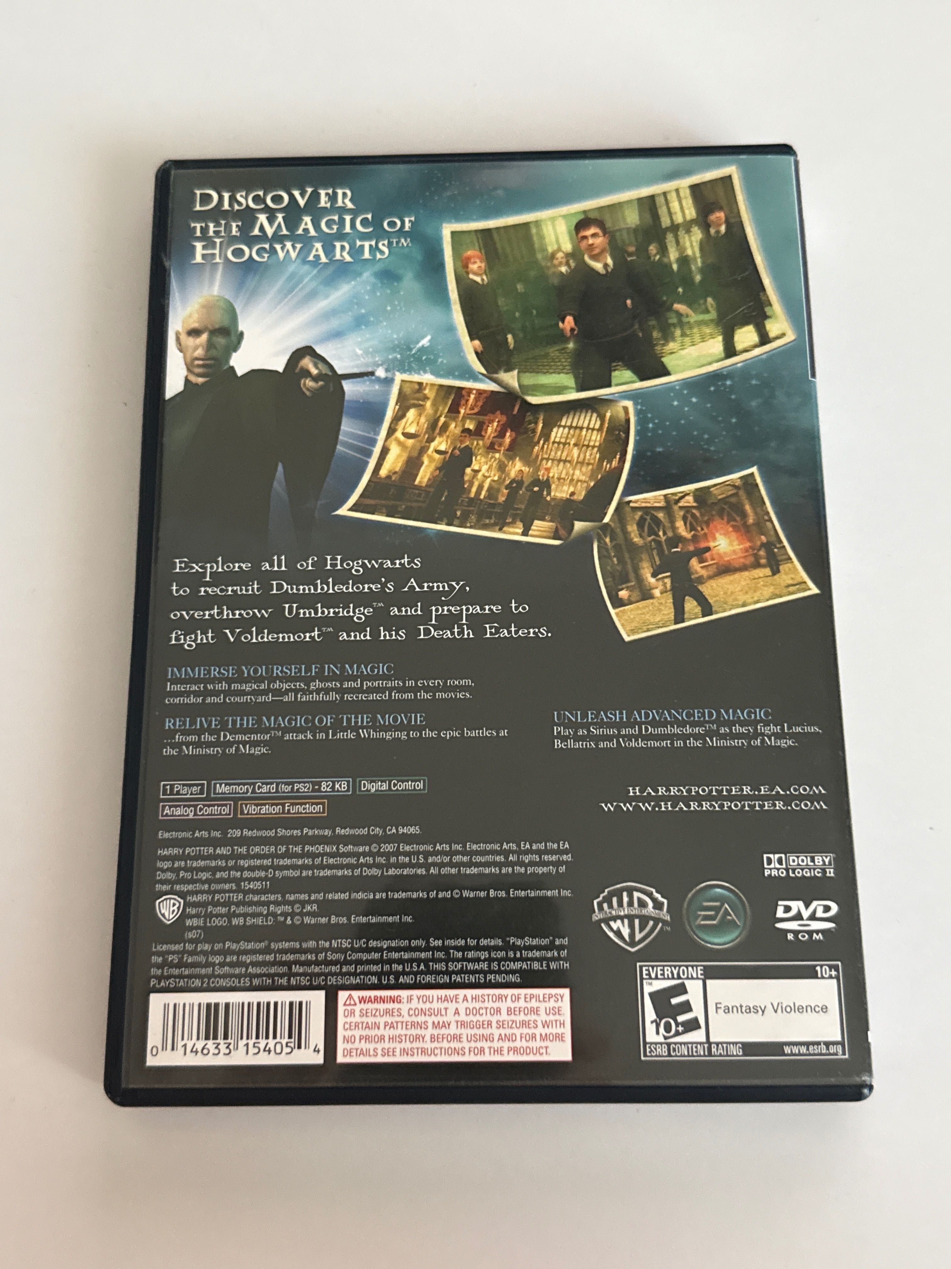 Harry Potter and the Order of the Phoenix PS2 Komplet NTSC