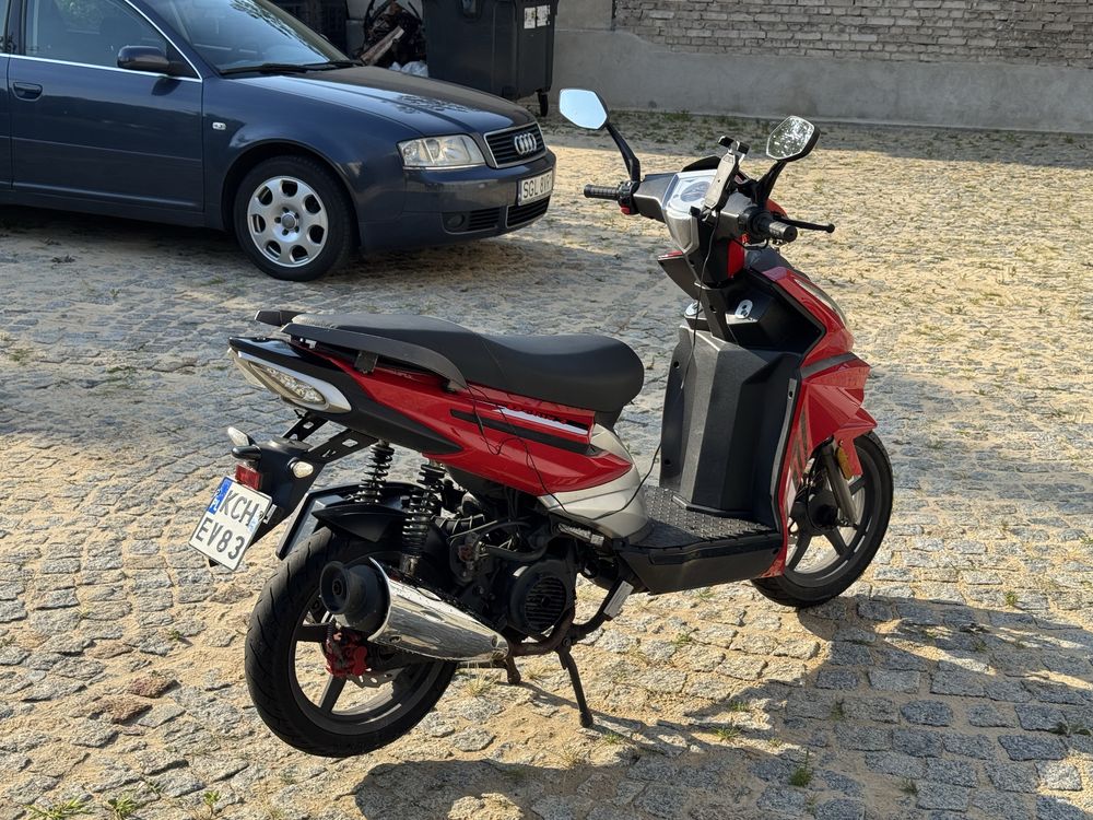 Skuter 125cc Romer Delux 7 125 duze kola