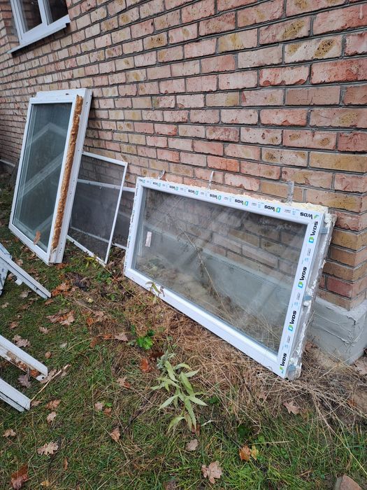 Вікна металопластикові, двері металопластикові  б,у.