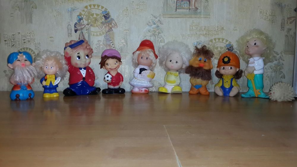 Гумові ретро іграшки