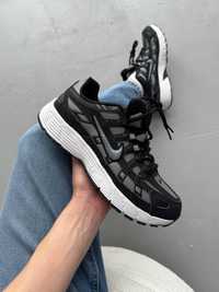 Чоловічі кросівки Nike P-6000 Black/White | найк п-6000