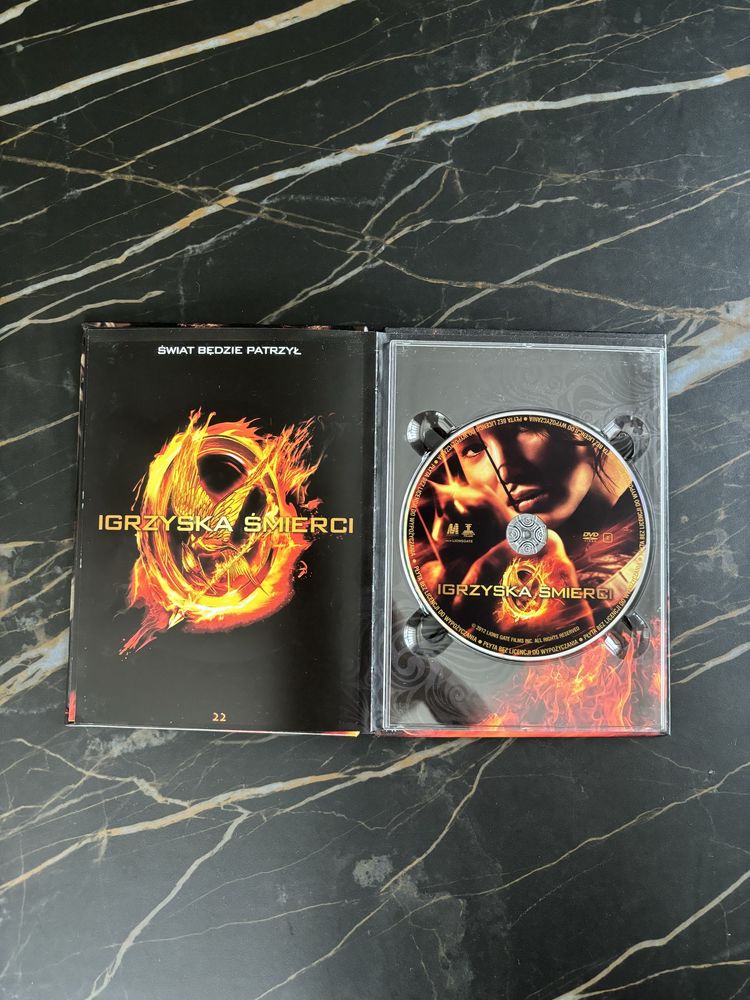 Zestaw Igrzyska Śmierci i Igrzyska Śmierci: W Pierścieniu Ognia DVD