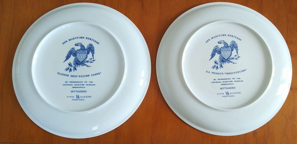 Pratos MOTTAHEDEH Vista Alegre, Our Maritime Heritage
