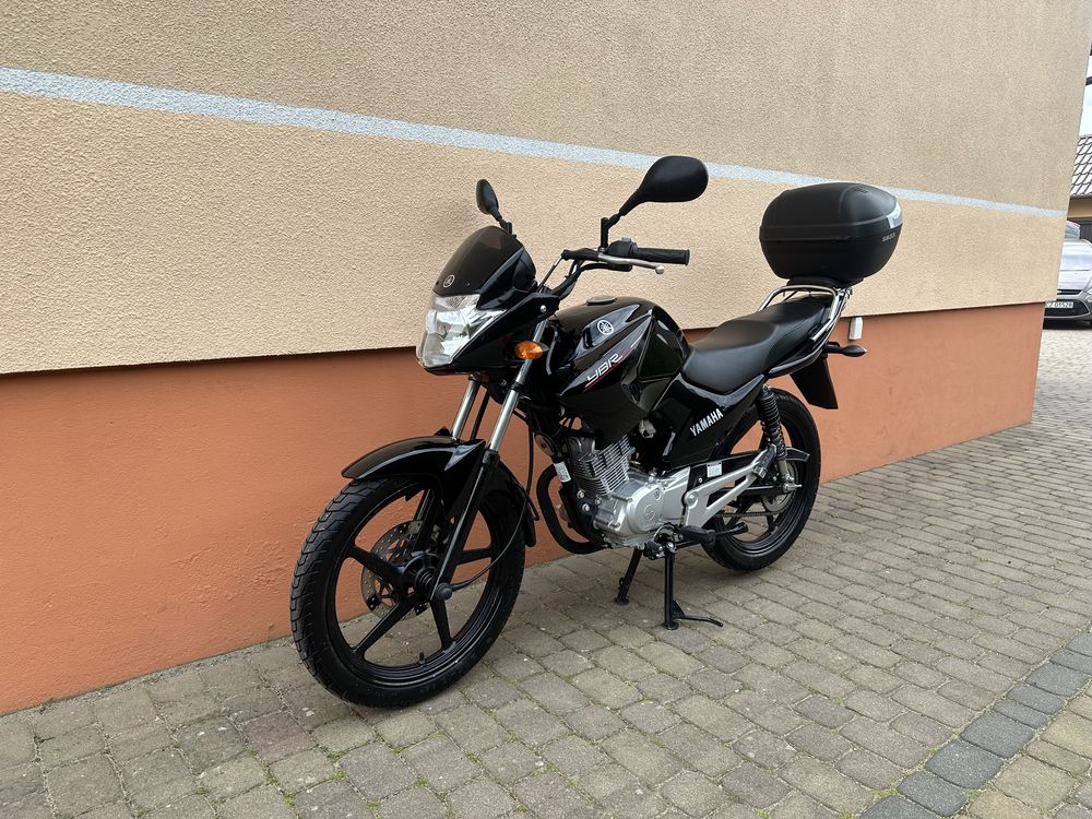 Yamaha ybr 125 niemcy nówka przbieg 1400 km kufer shad